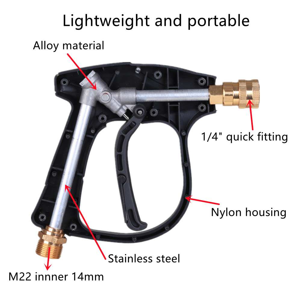 Conjunto de Pistola de Lavagem - Pressure Washer Foam Gun avaliação e preço