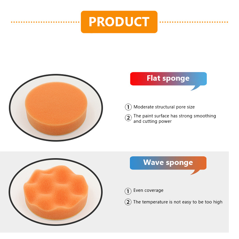 Kit de 6 Peças de Esponjas par - Polish Pad Set Buffer avaliação e preço