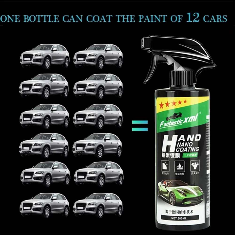 500ml nano cerâmica revestimen - Car Wax Ceramic Coating avaliação e preço