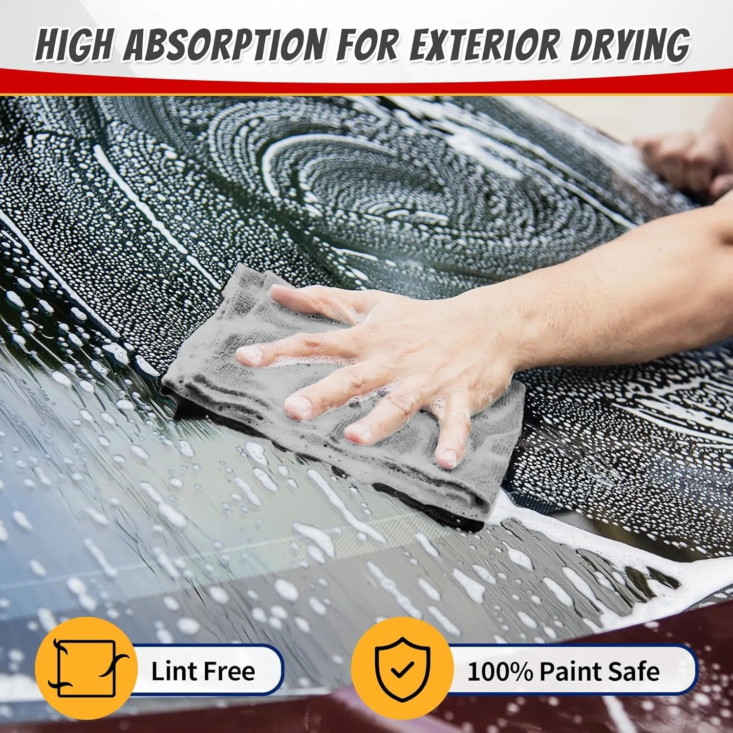 1/50 pçs pano de limpeza de mi - Microfiber Towel Detailing avaliação e preço
